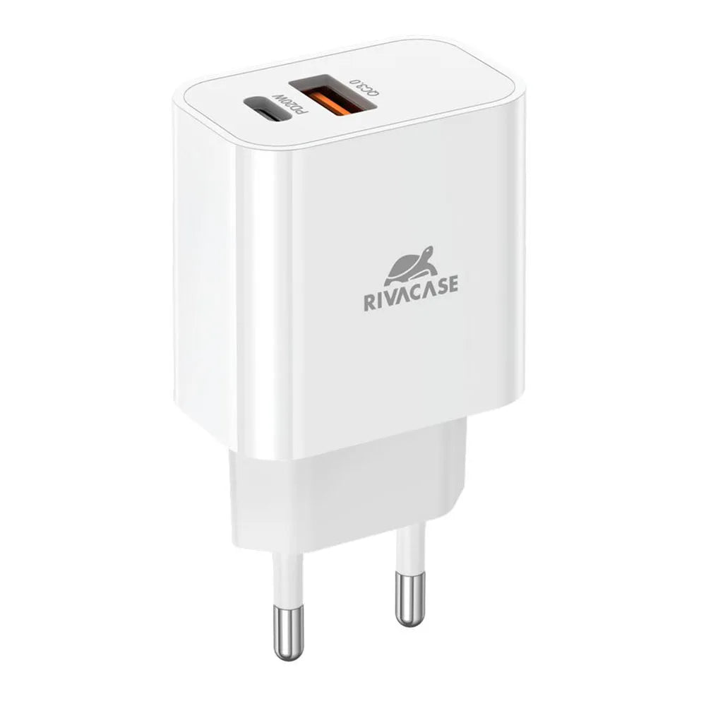 Punjač za smartphone 20W PD A+C Rivacase PS4102 W00 (white)