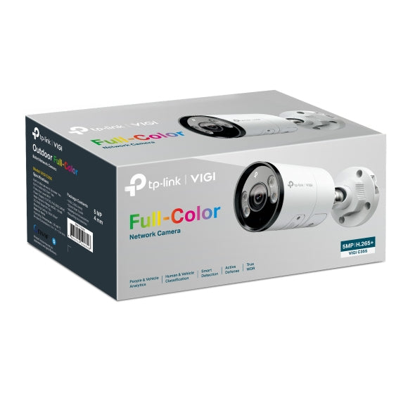 TP-Link VIGI C355 Bullet IP security camera Outdoor 2880 x 1620 pixels Wall (VIGI C355(4MM))