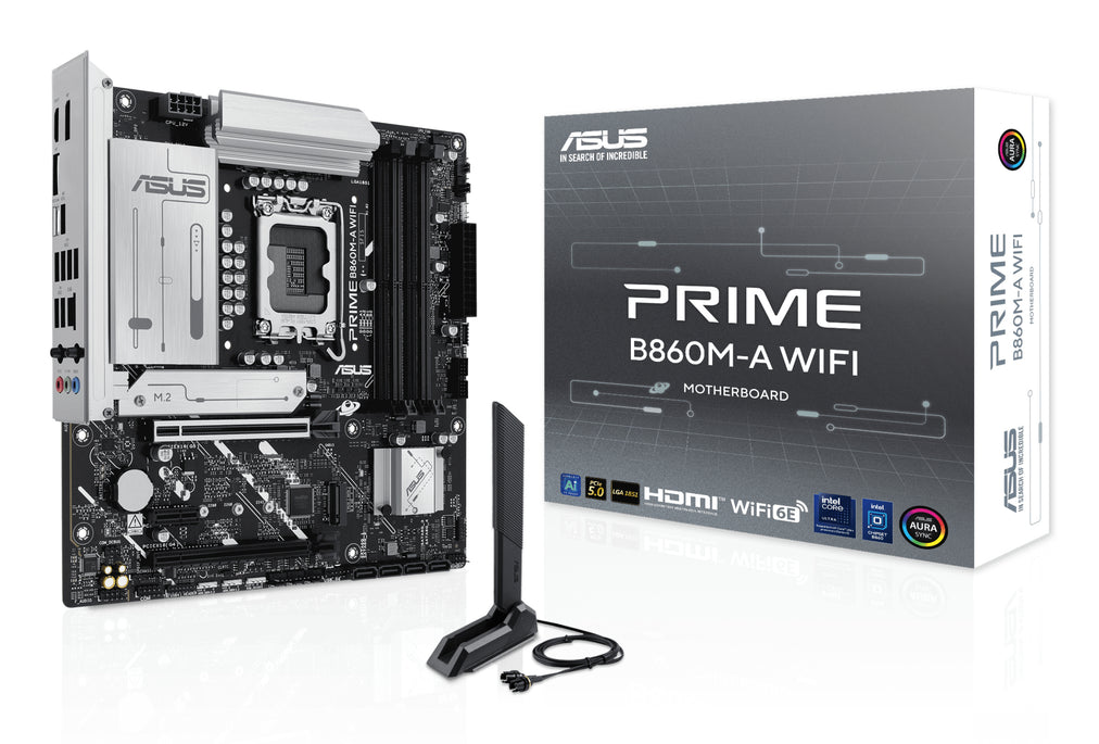 ASUS PRIME B860M-A WIFI Intel B860 LGA 1851 (Socket V1) micro ATX (90MB1JY0-M0EAY0)