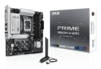ASUS PRIME B860M-A WIFI Intel B860 LGA 1851 (Socket V1) micro ATX (90MB1JY0-M0EAY0)