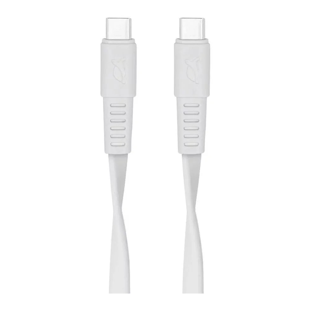 Kabl Type-C na Type-C 2.1m Rivacase PS6005 WT21 (white)