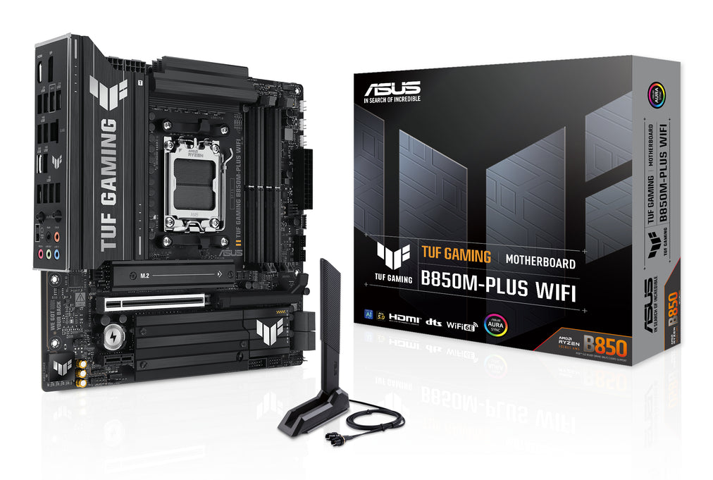 ASUS TUF GAMING B850M-PLUS WIFI AMD B850 Socket AM5 micro ATX (90MB1IY0-M0EAY0)