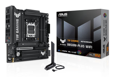 ASUS TUF GAMING B850M-PLUS WIFI AMD B850 Socket AM5 micro ATX (90MB1IY0-M0EAY0)