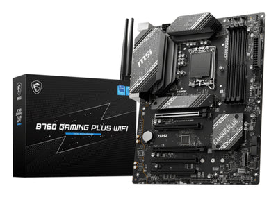 MSI B760 GAMING PLUS WIFI motherboard Intel B760 LGA 1700 ATX (7D98-007R)