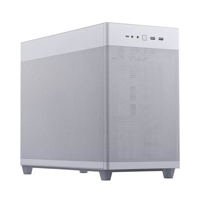ASUS PRIME AP201 CASE TG WHITE Mini Tower (90DC00G3-B39010)