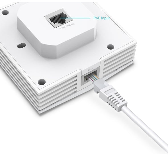 TP-Link Omada AX3000 Wall Plate WiFi 6 Access Point (EAP650-WALL)