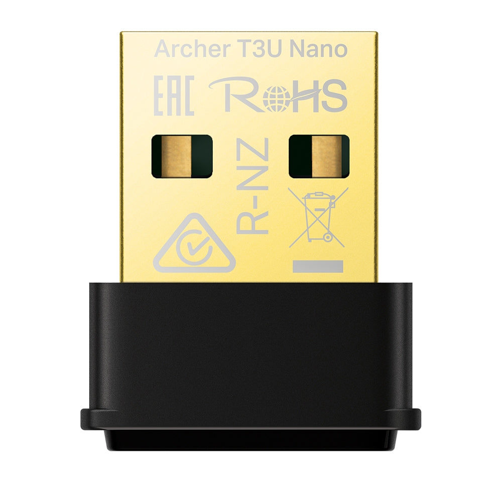 TP-Link AC1300 Nano Wireless MU-MIMO USB Adapter (ARCHER T3U NANO)