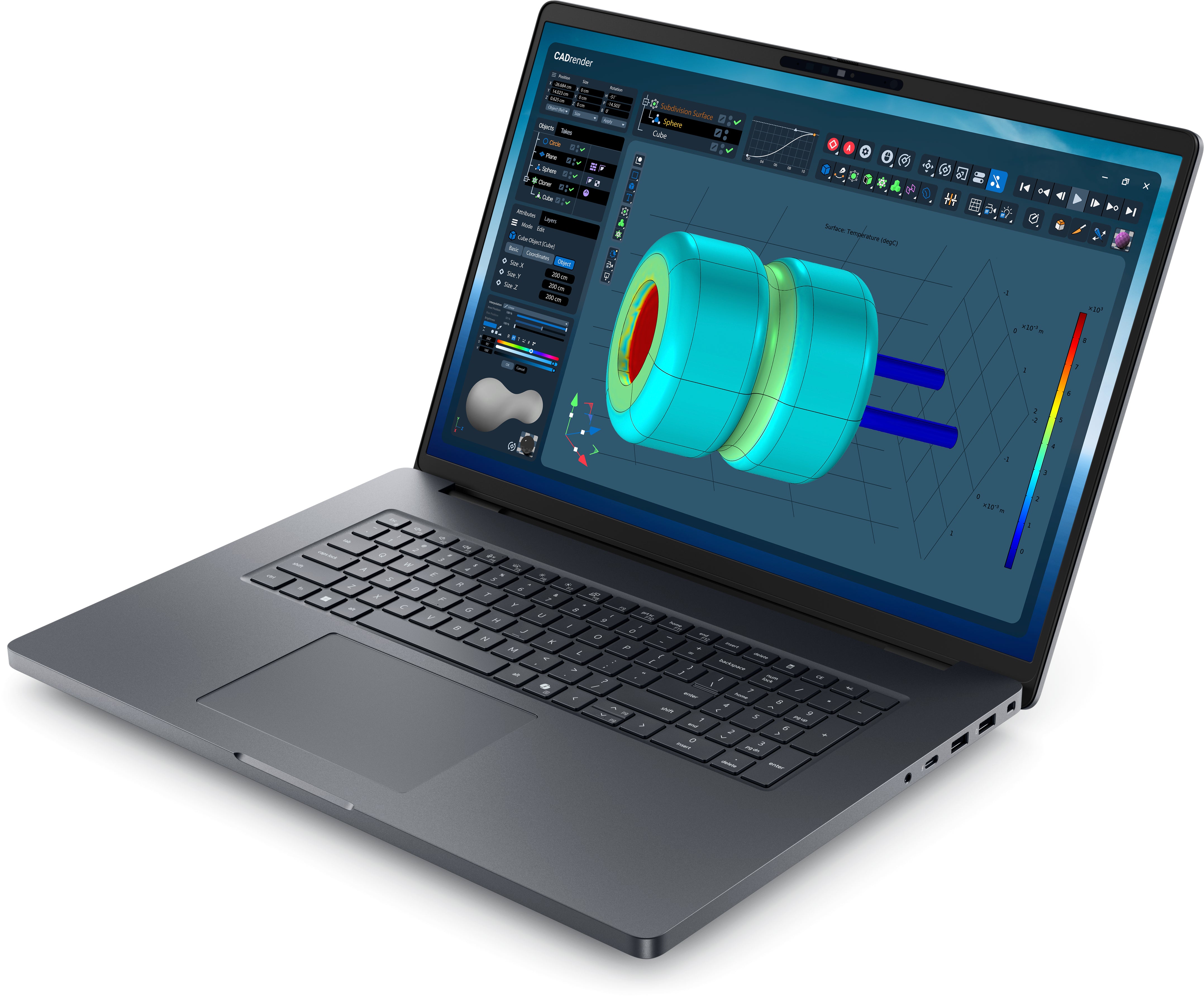 DELL Pro Max 18 Plus MB18250 Intel Core Ultra 7 265HX Mobile workstation 18" Quad HD+ 32 GB 1 TB SSD NVIDIA RTX
