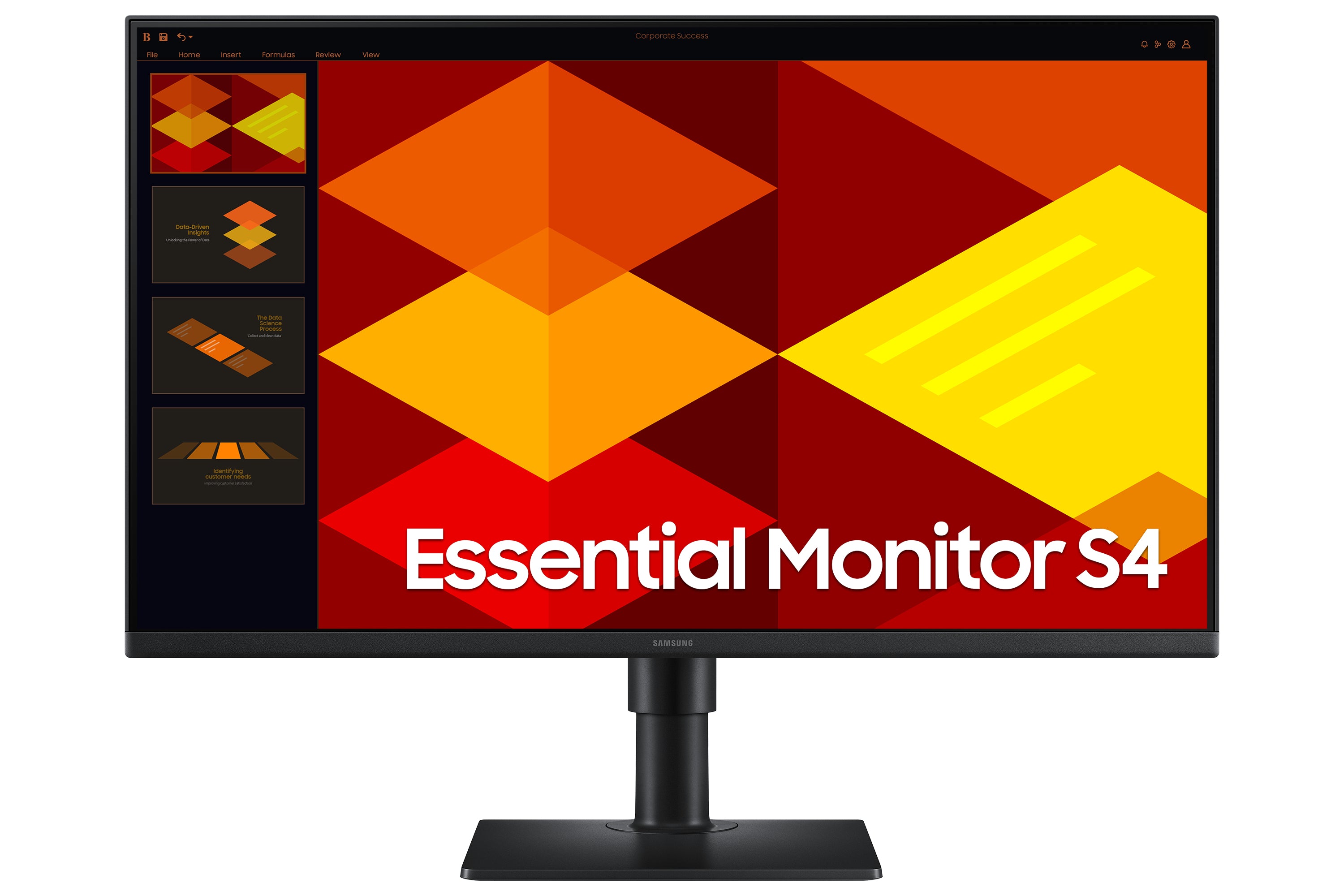 Samsung S40GD computer monitor 68.6 cm (27") 1920 x 1080 pixels Full HD LCD Black (LS27D406GAUXEN)