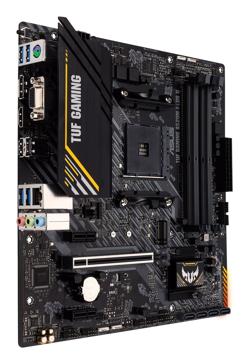 ASUS TUF GAMING A520M-PLUS II AMD A520 Socket AM4 micro ATX (90MB17G0-M0EAY0)