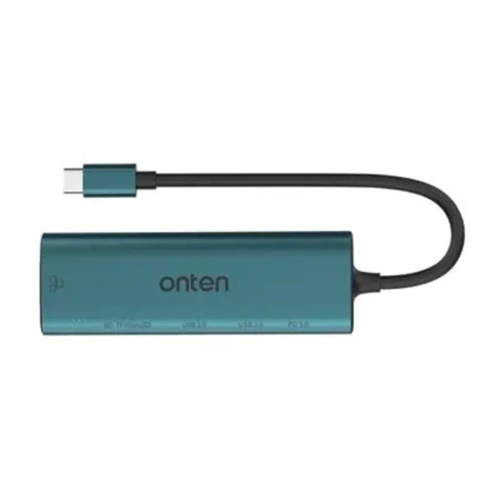 USB Type-C hub + SD + RJ45 Onten UC122