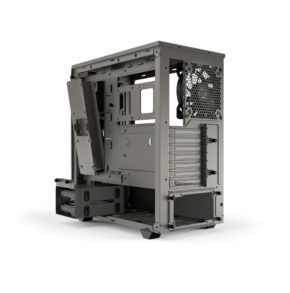 be quiet! Pure Base 500 Window Metallic Gray
