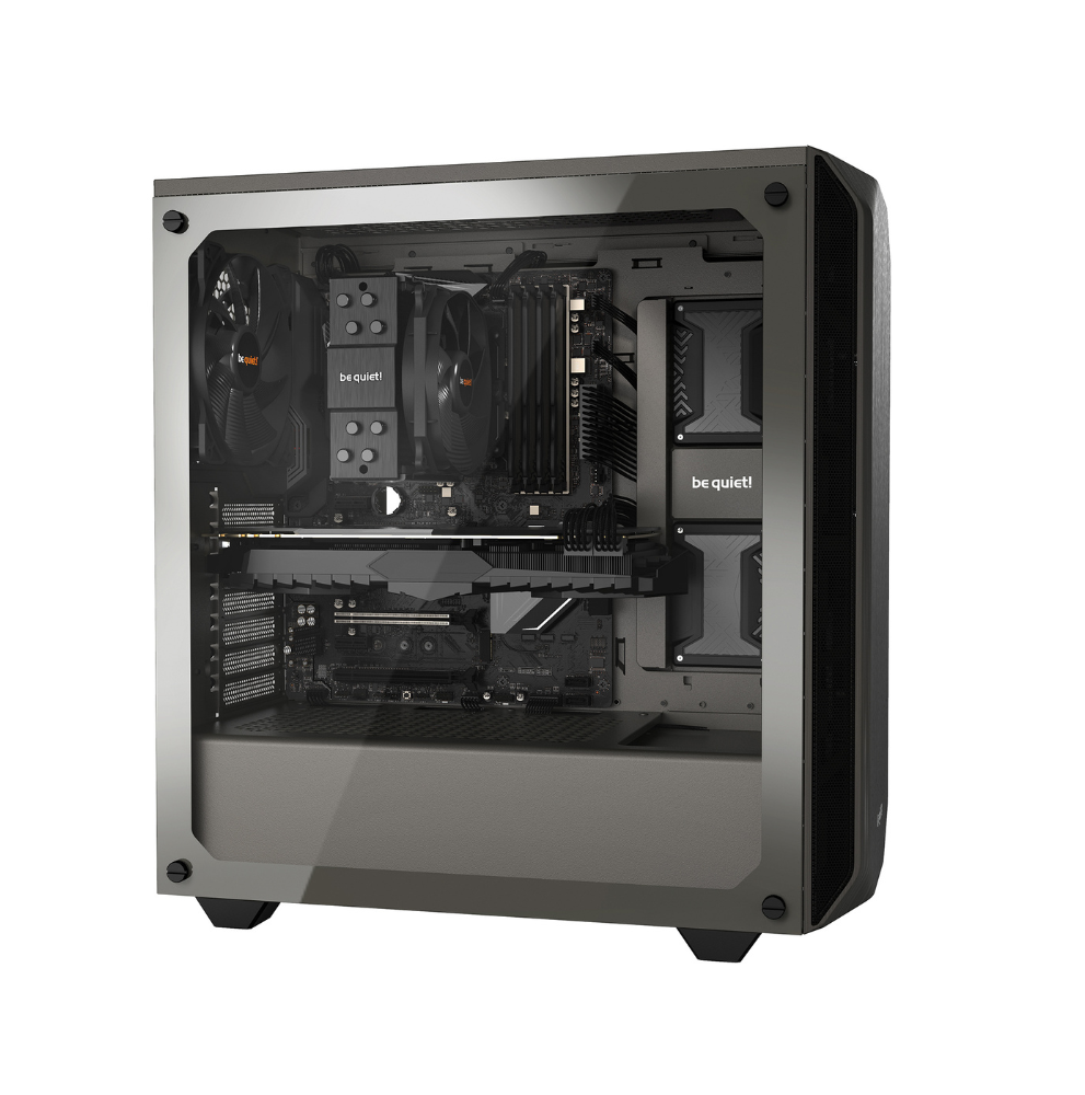 be quiet! Pure Base 500 Window Metallic Gray