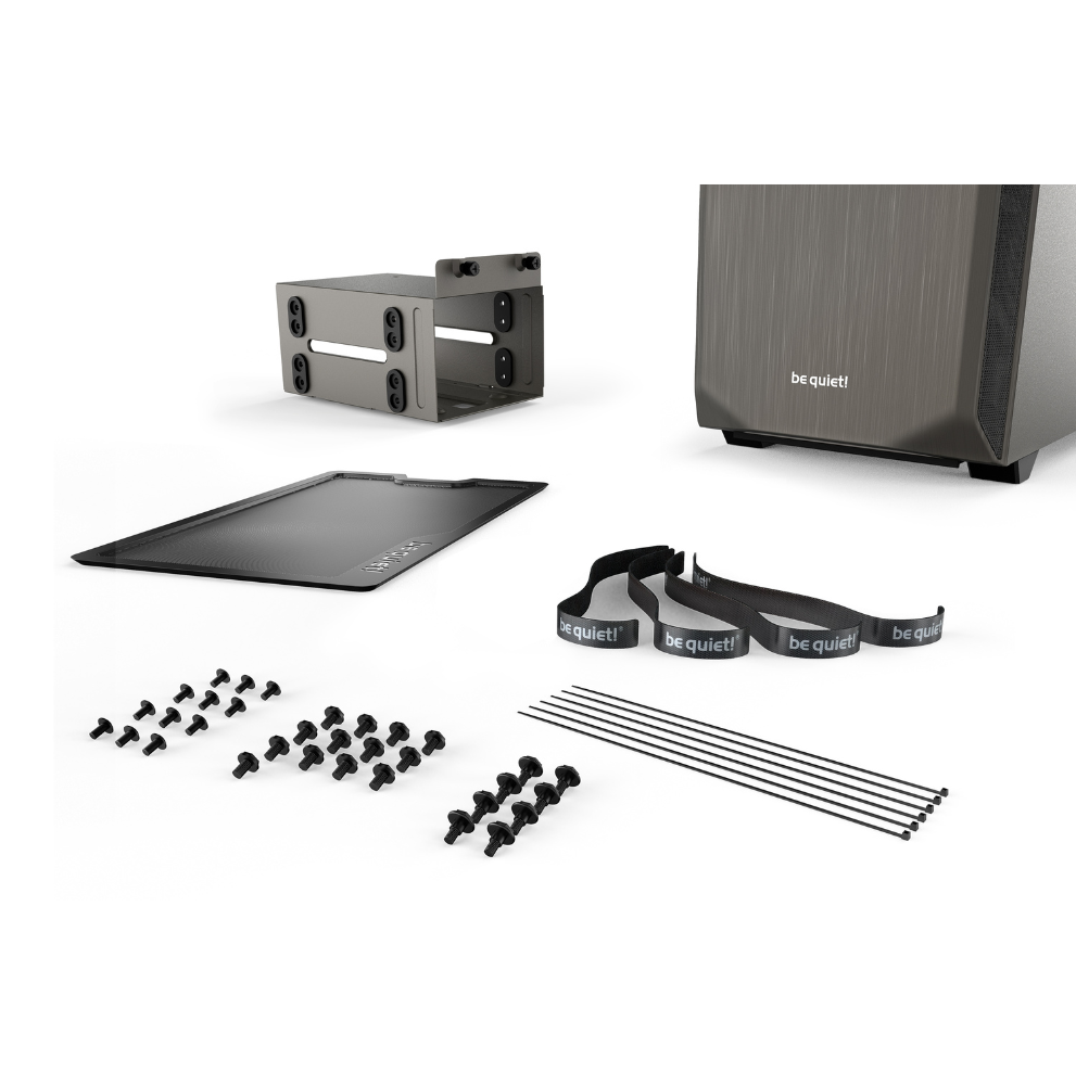 be quiet! Pure Base 500 Window Metallic Gray