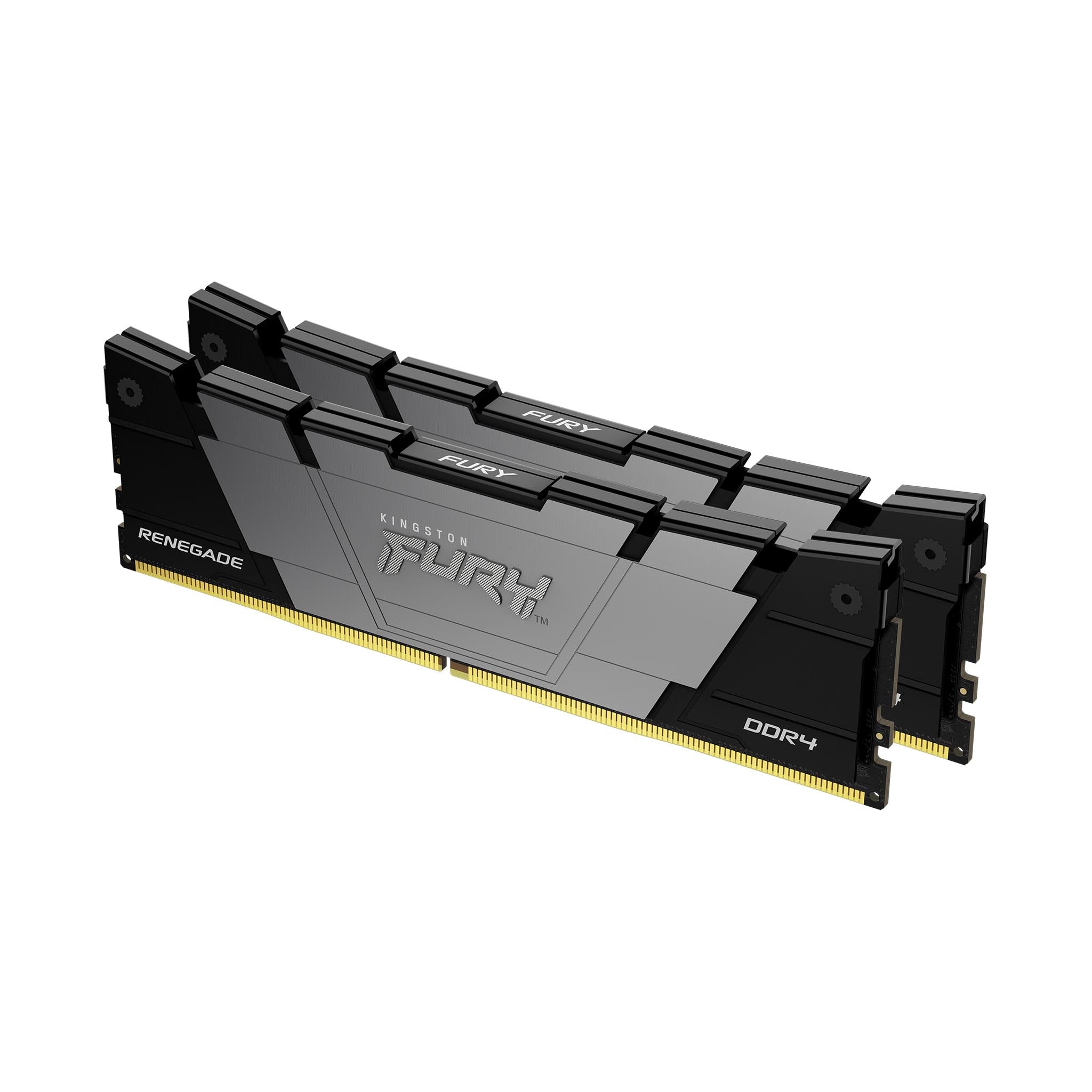 Kingston Technology FURY 32GB 3600MT/s DDR4 CL16 DIMM (Kit of 2) 2RX8 Renegade Black (KF436C16RB12K2/32)