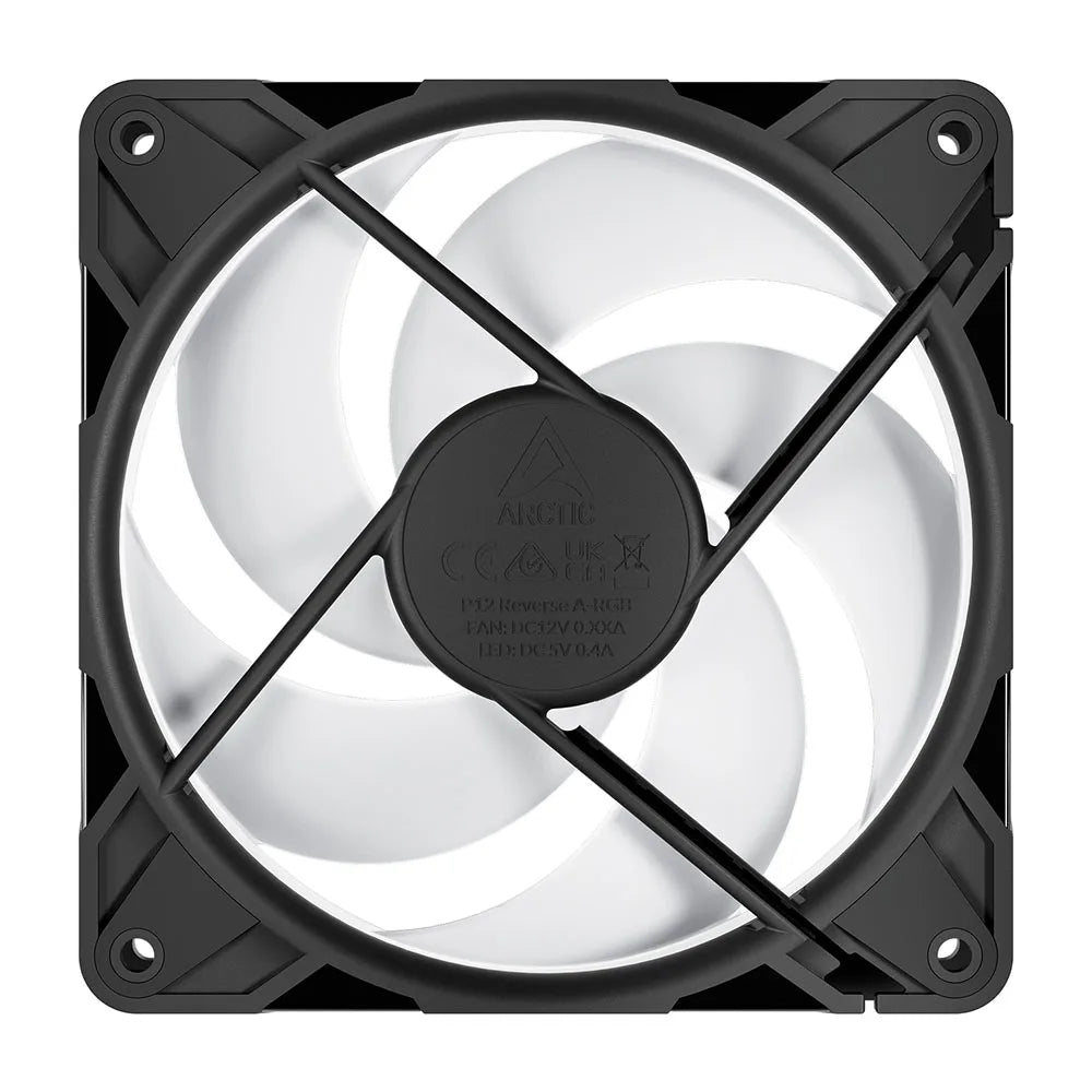 Arctic P12 Pro Reverse A-RGB (black)