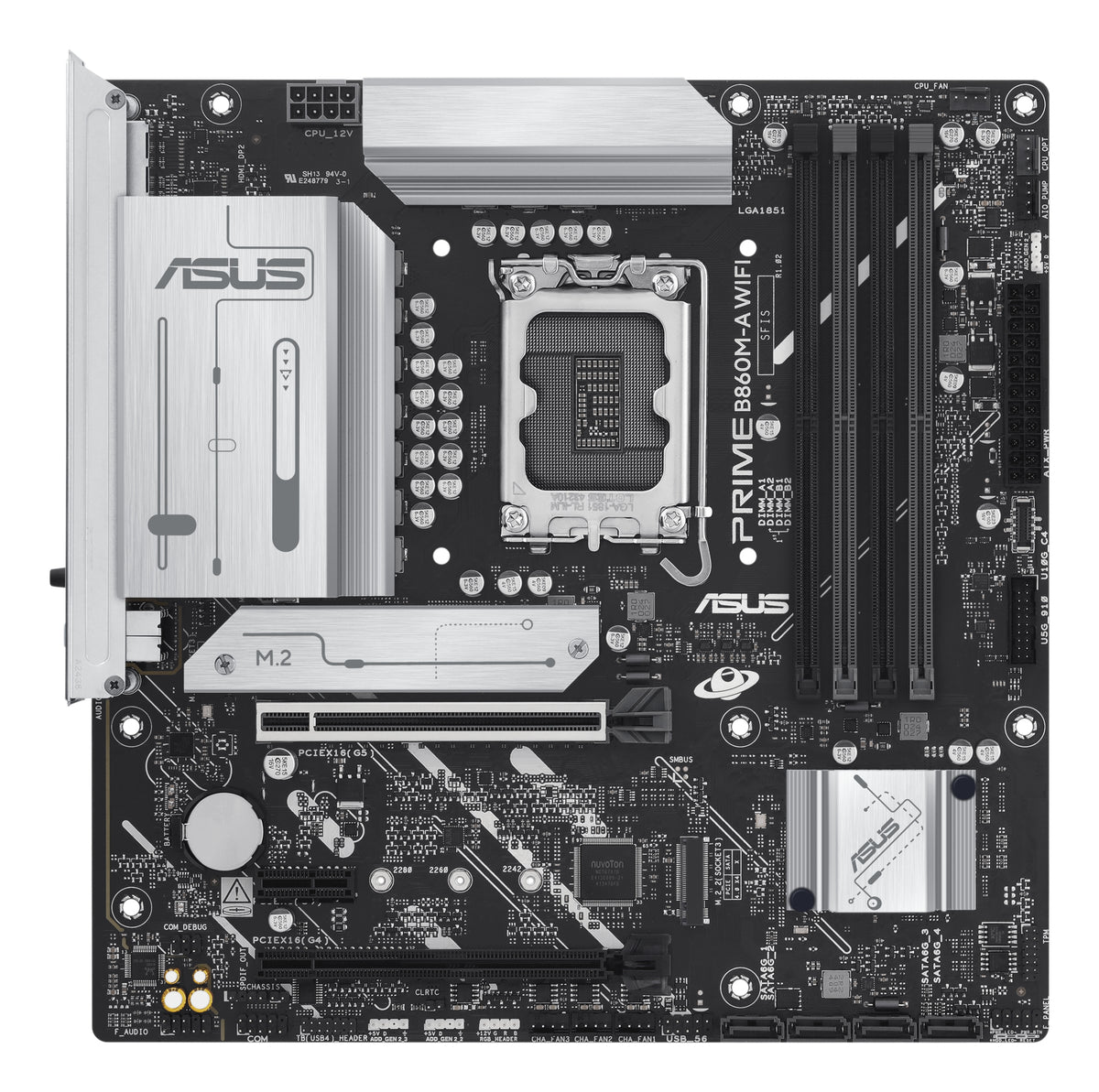 ASUS PRIME B860M-A WIFI Intel B860 LGA 1851 (Socket V1) micro ATX (90MB1JY0-M0EAY0)