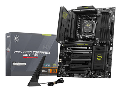 MSI MAG B850 TOMAHAWK MAX WIFI motherboard AMD B850 Socket AM5 ATX (7E62-002R)