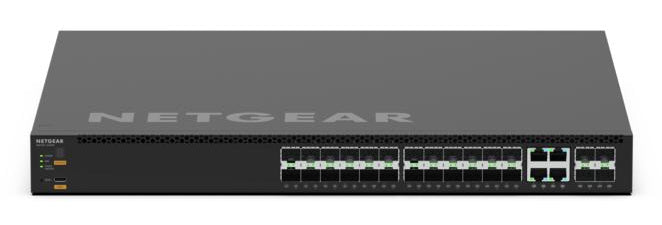 NETGEAR MSM4328F Managed L3 10G Ethernet (100/1000/10000) 1U Black (MSM4328F-100NES)