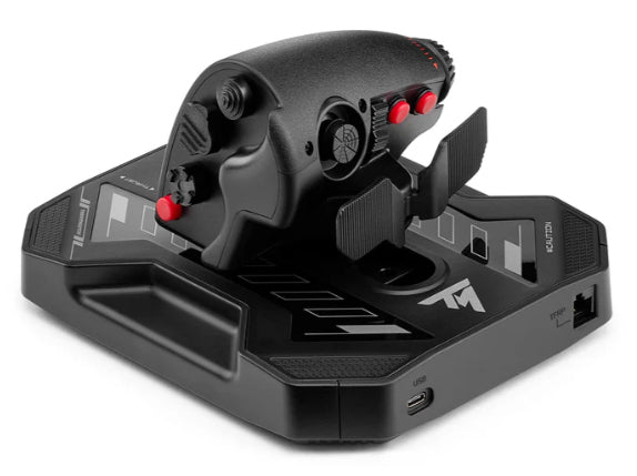 Thrustmaster Sol-R 4 HOTAS Black USB Joystick + engine control lever Analogue / Digital PC (2960945)
