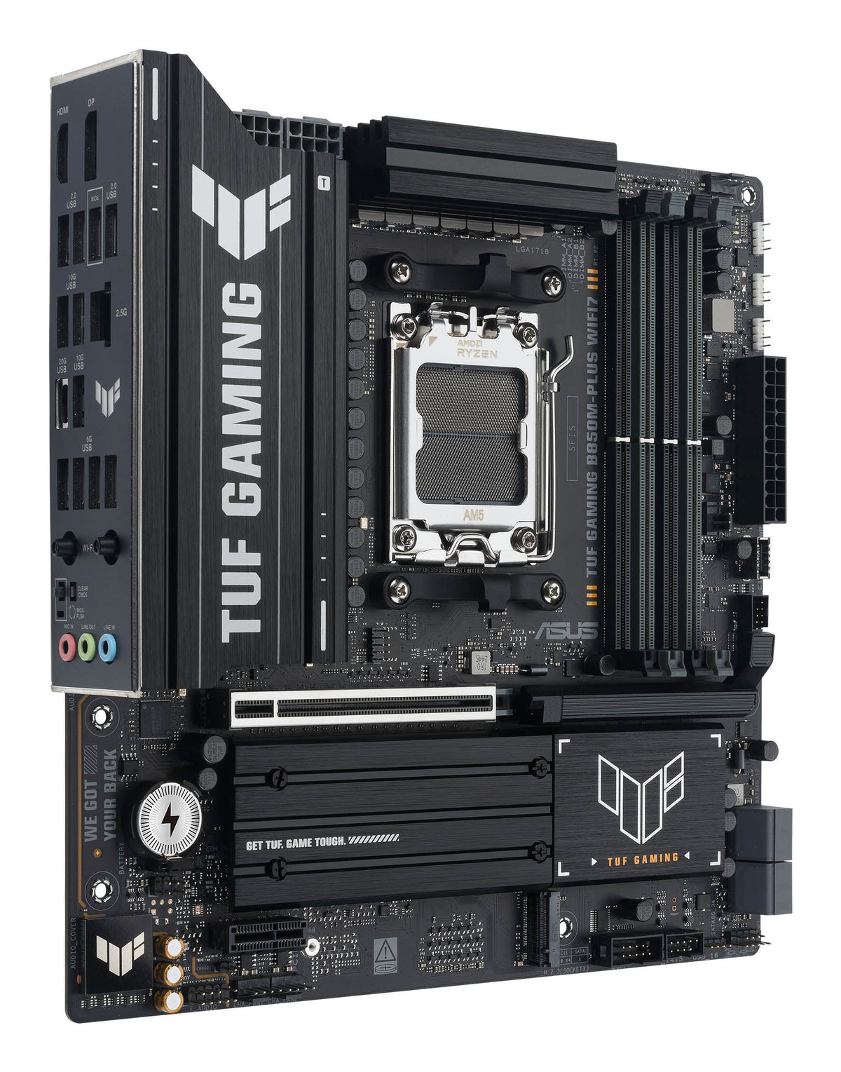 ASUS TUF GAMING B850M-PLUS WIFI7 AMD B850 Socket AM5 micro ATX (90MB1MU0-M0EAY0)