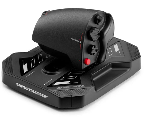 Thrustmaster Sol-R 4 HOTAS Black USB Joystick + engine control lever Analogue / Digital PC (2960945)