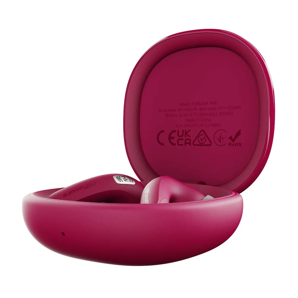 Slušalice TWS HiFuture FlyBuds4 ANC (hot pink)