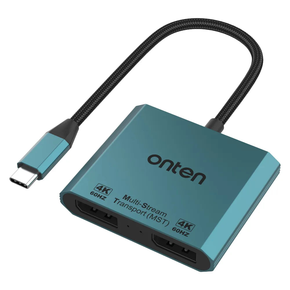 USB Type-C Dual DP Onten UC915