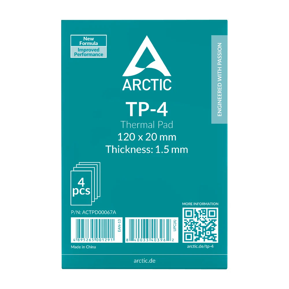 Termalni pad Arctic TP-4 120x20/1.5mm (4-pack)