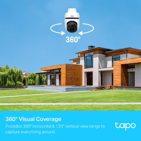 TP-Link Tapo Outdoor Pan/Tilt Security WiFi Camera (TC40)