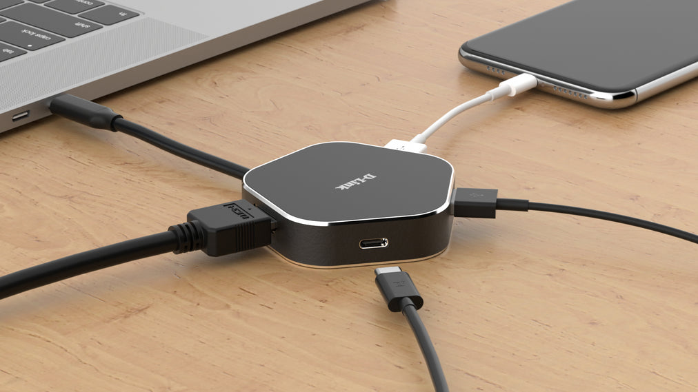 D-Link 4-in-1 USB-C Hub with HDMI and Power Delivery (DUB-M420)