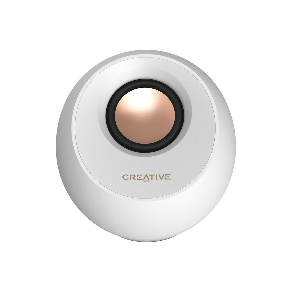Creative Loudspeaker Pebble Pro (51MF1710AA003) White Doppelpack