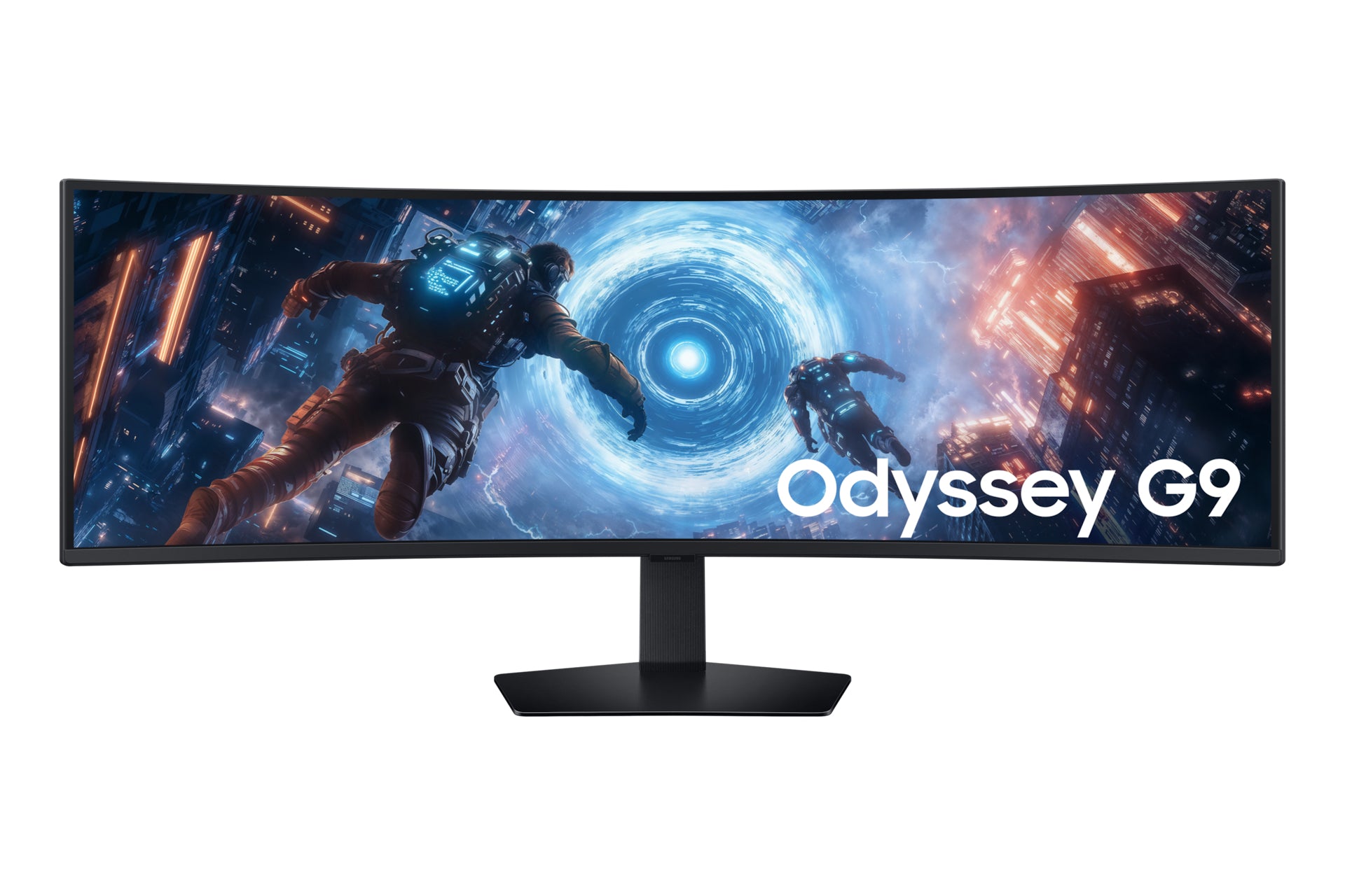 Samsung S49FG912EU computer monitor 124.5 cm (49") 5120 x 1440 pixels Dual QHD LCD Black (LS49FG912EUXEN)