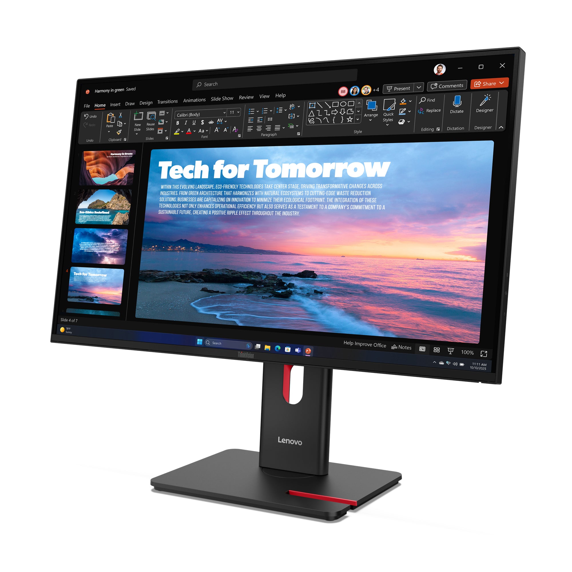 Lenovo ThinkVision T27QD-40 Monitor (64AAGAT2EU)