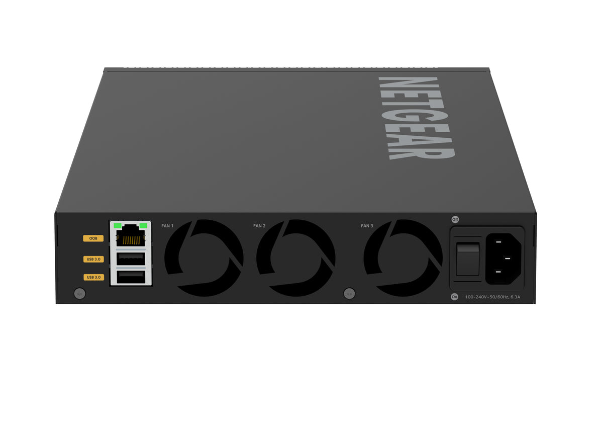 NETGEAR XSM4324 Managed L3 10G Ethernet (100/1000/10000) 1U Black (XSM4324-100NES)