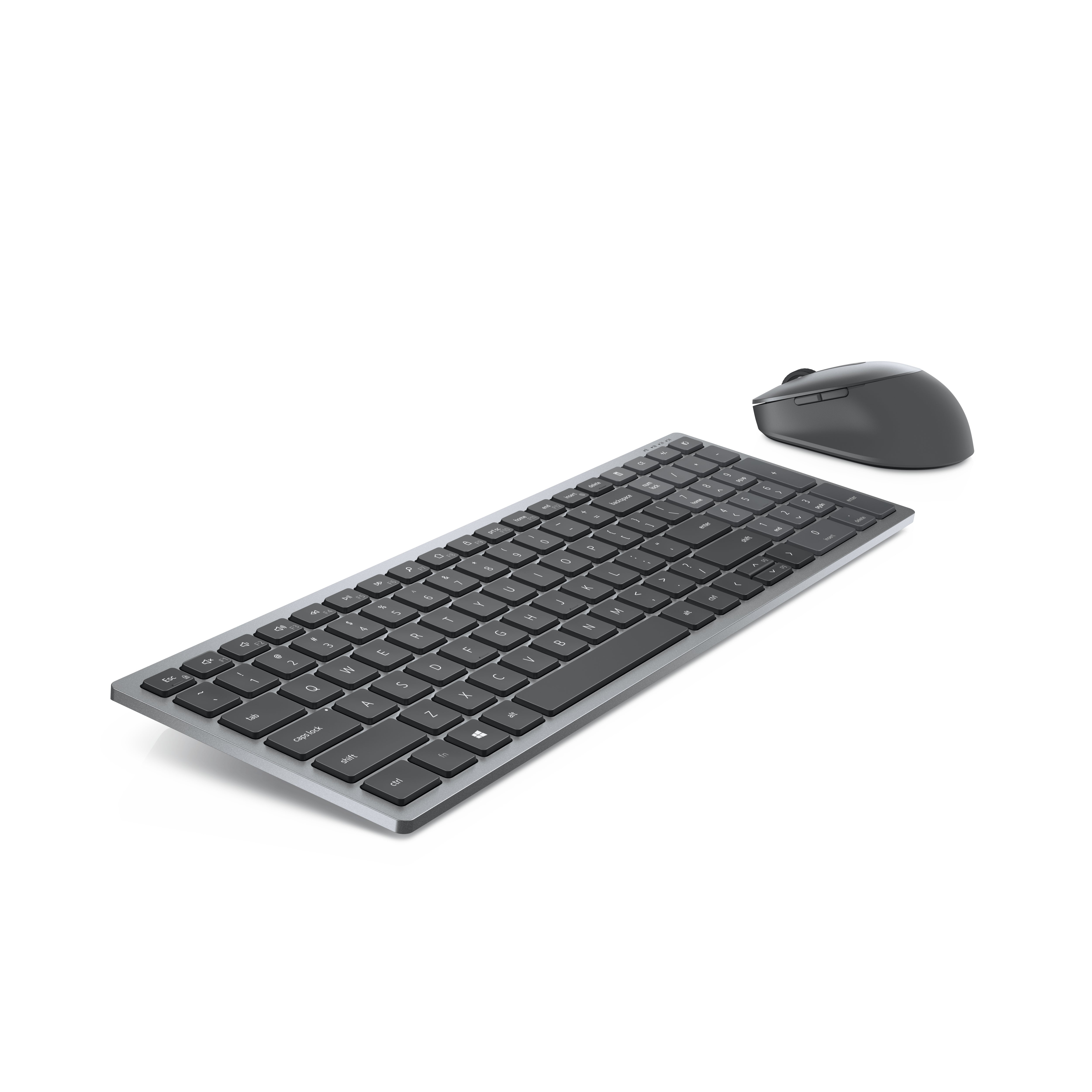DELL Pro Plus Compact Keyboard and Mouse - KM7120W - German (QWERTZ) (KM7120W-GY-GER)