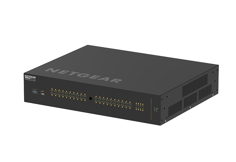 NETGEAR GSM4248UX Managed L2/L3 Gigabit Ethernet (10/100/1000) Power over Ethernet (PoE) 2U Black (GSM4248UX-100EUS)