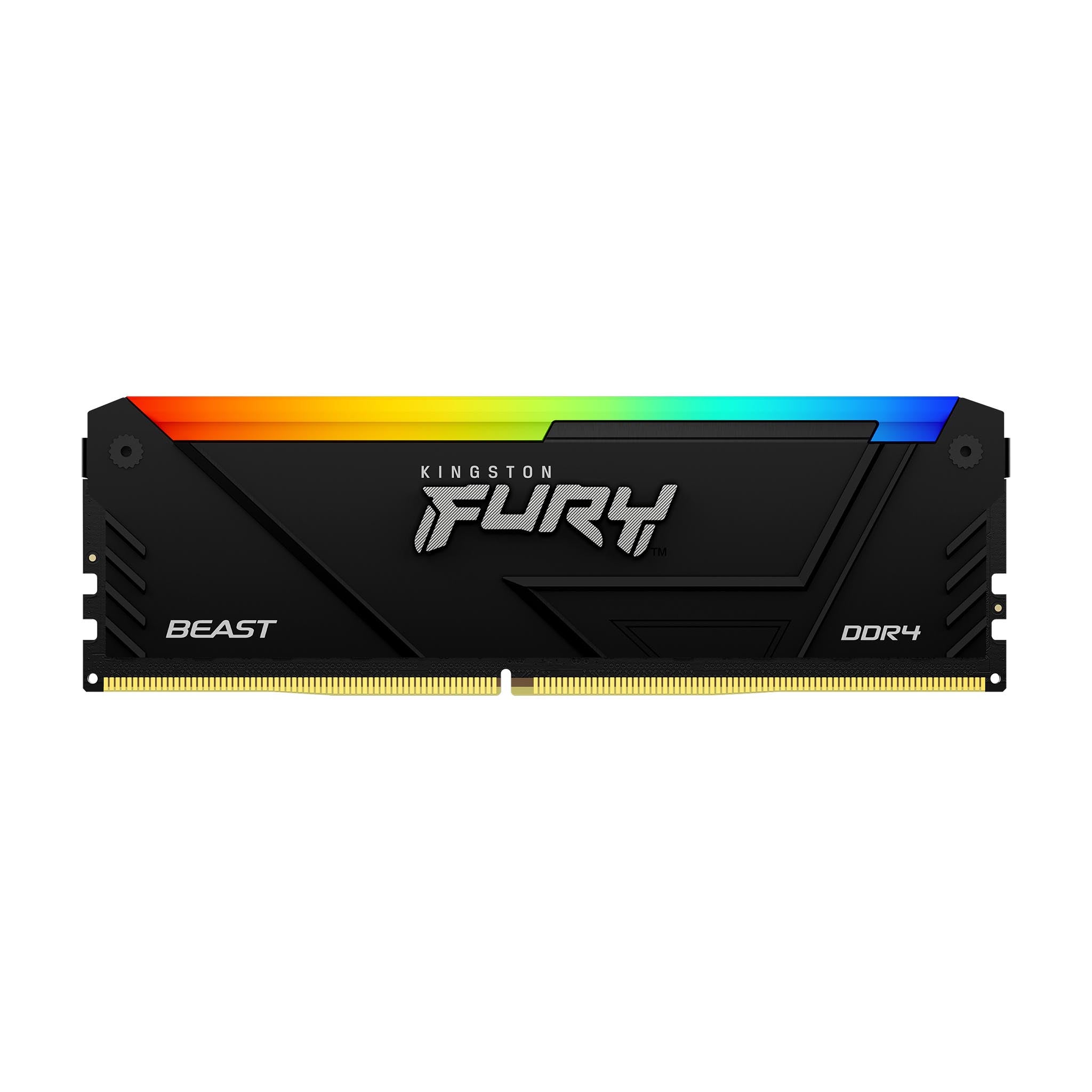 Kingston Technology FURY Beast 16GB 3600MT/s DDR4 CL17 DIMM (Kit of 2) RGB (KF436C17BB2AK2/16)