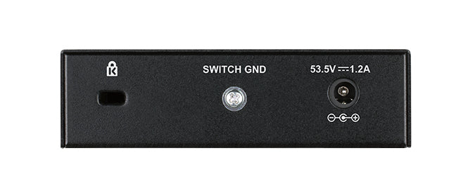 D-Link DGS-1005P/E network switch Unmanaged Gigabit Ethernet (10/100/1000) Power over Ethernet (PoE) Black