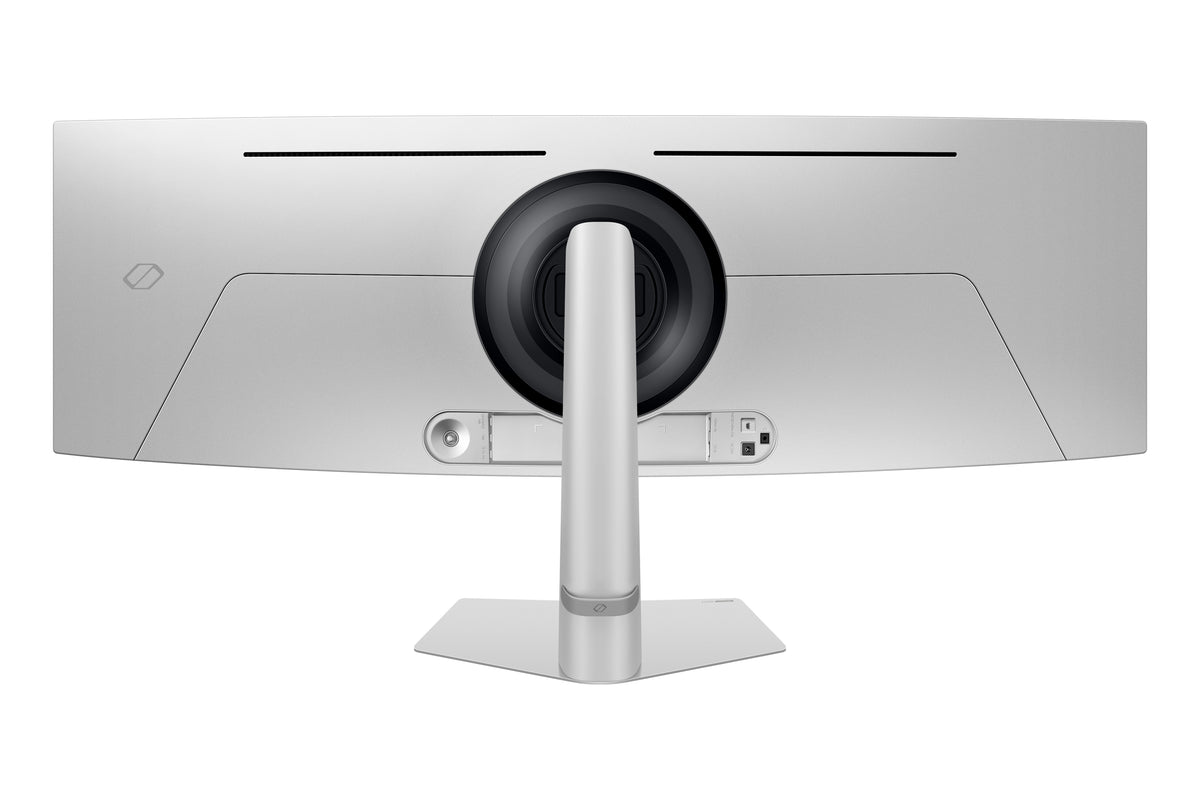 Samsung G93SD computer monitor 124.5 cm (49") 5120 x 1440 pixels Dual QHD OLED Silver (LS49DG934SUXEN)