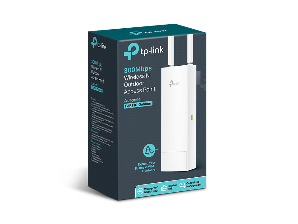 TP-Link Omada 300Mbps Wireless N Outdoor Access Point (EAP110-OUTDOOR)
