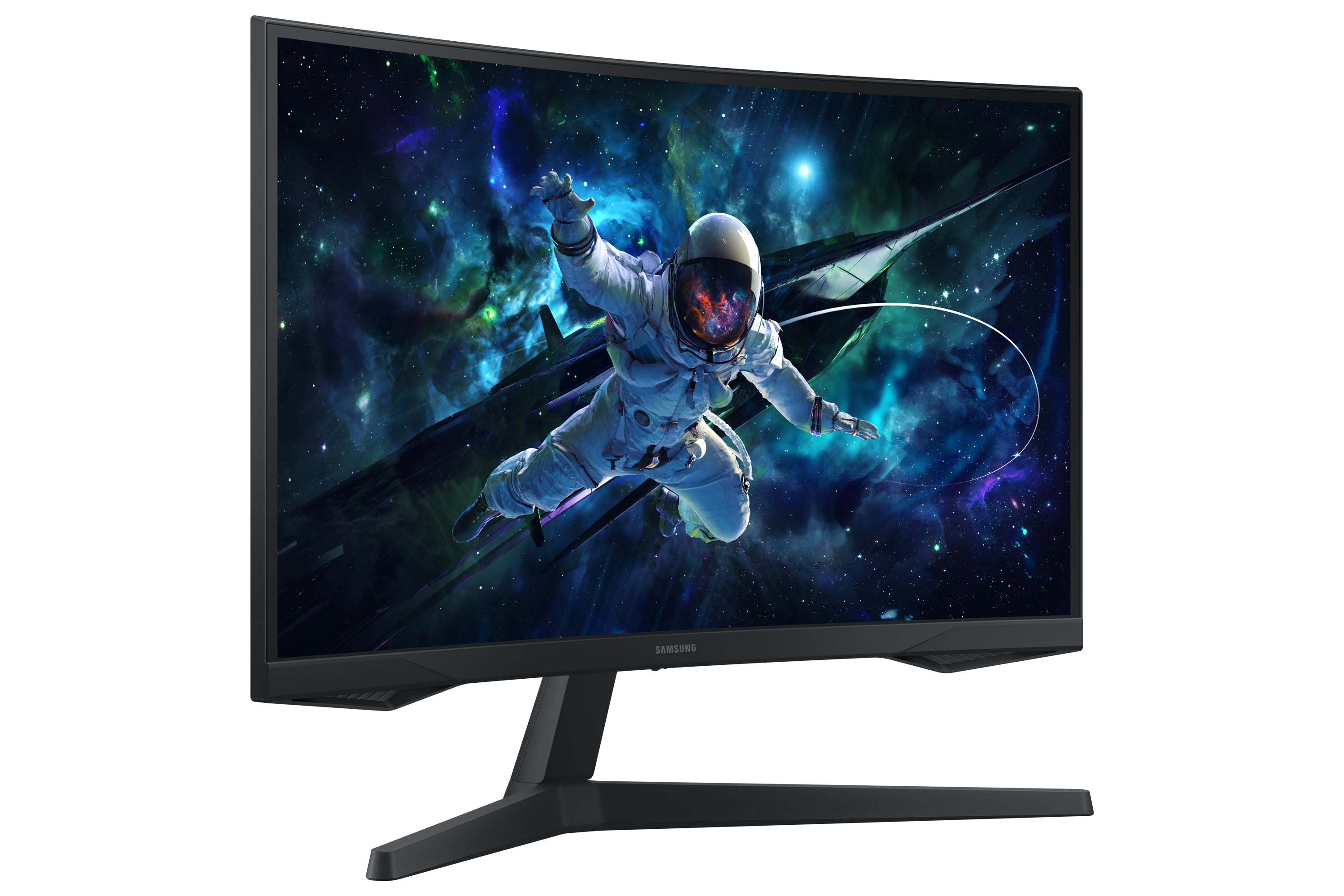 Samsung G55C computer monitor 68.6 cm (27") 2560 x 1440 pixels Wide Quad HD LED Black (LS27CG554EUXEN)