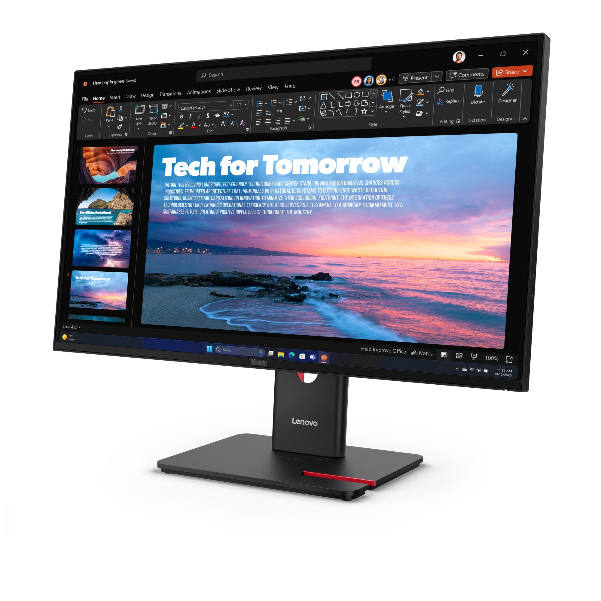 Lenovo ThinkVision T27QD-40 Monitor (64AAGAT2EU)