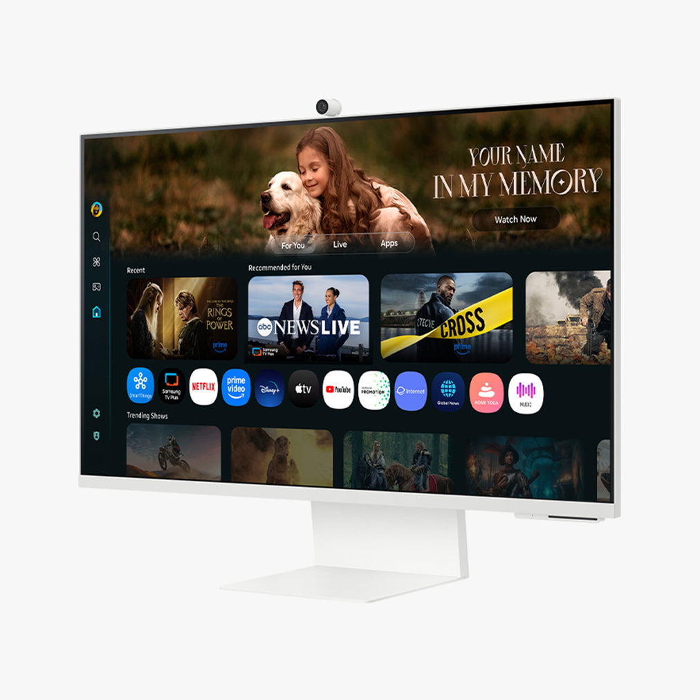 Samsung M8 M80F computer monitor 81.3 cm (32") 3840 x 2160 pixels 4K Ultra HD LCD White (LS32FM801UUXEN)