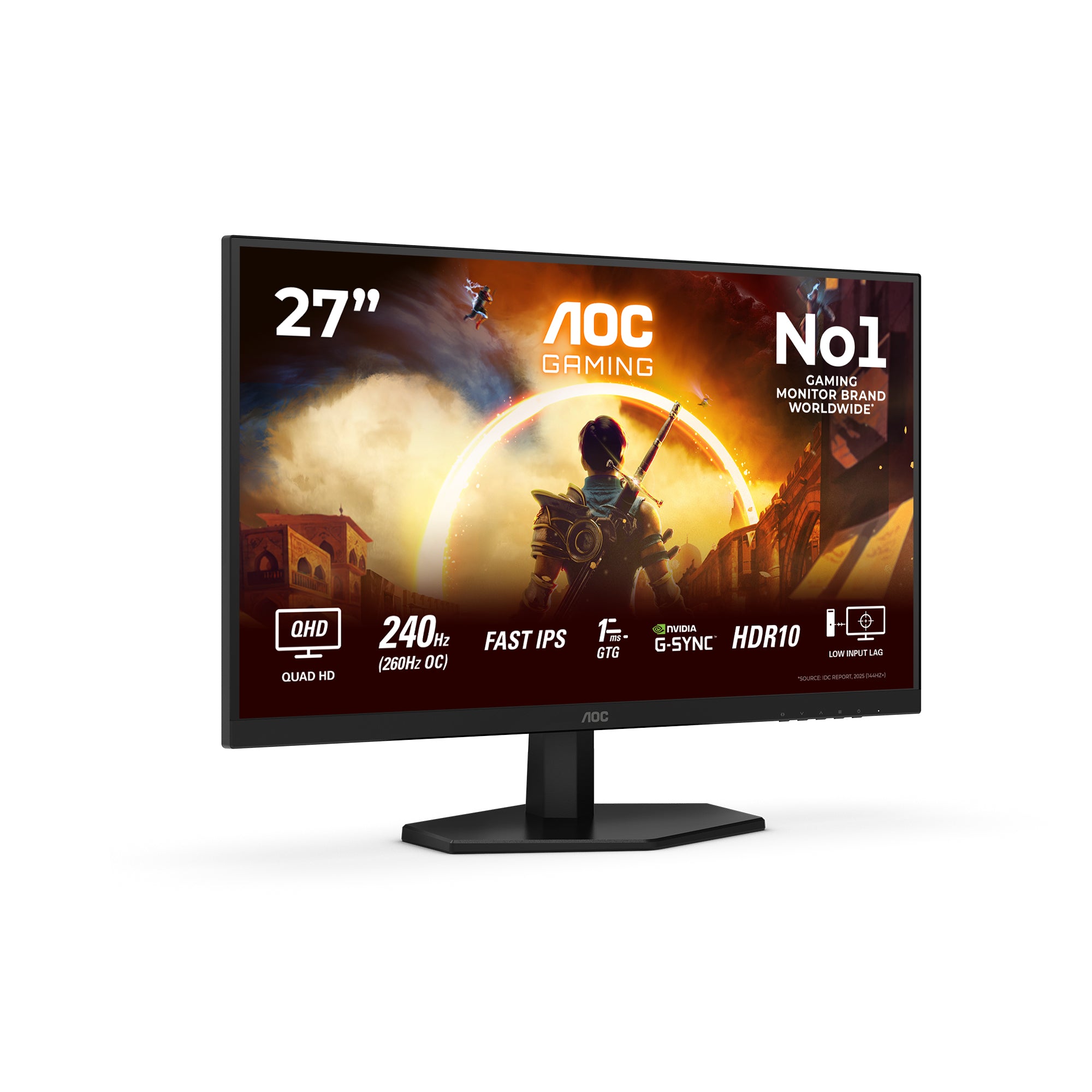 AOC G4 Q27G42ZE/69 computer monitor 68.6 cm (27") 2560 x 1440 pixels Black, Red