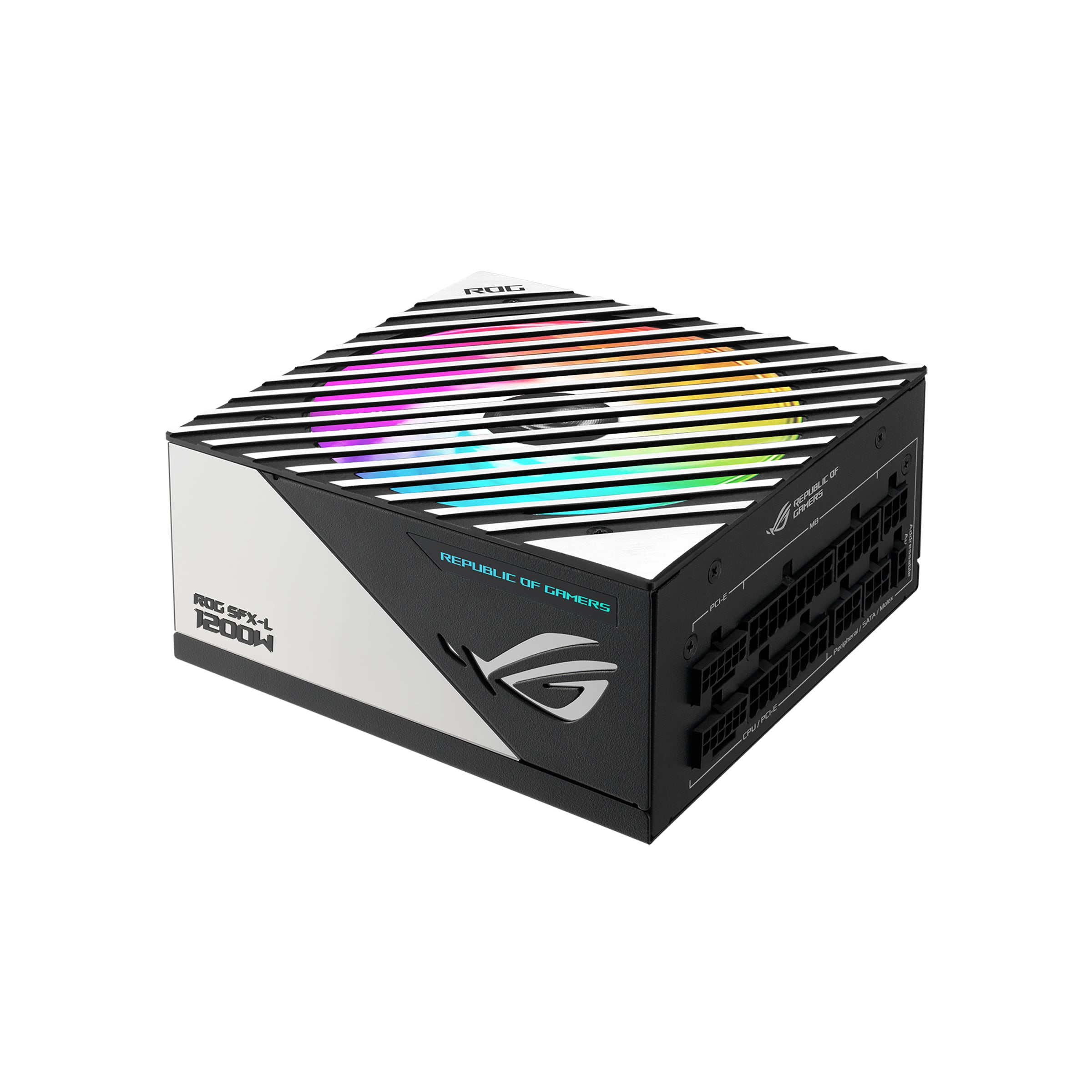 ASUS ROG -LOKI-1200T-SFX-L-GAMING power supply unit 1200 W 20+4 pin ATX Black, Silver (90YE00N0-B0NA00)