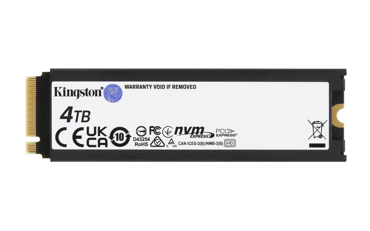 Kingston Technology 4000G RENEGADE PCIe 4.0 NVMe SSD W/ HEATSINK (SFYRDK/4000G)