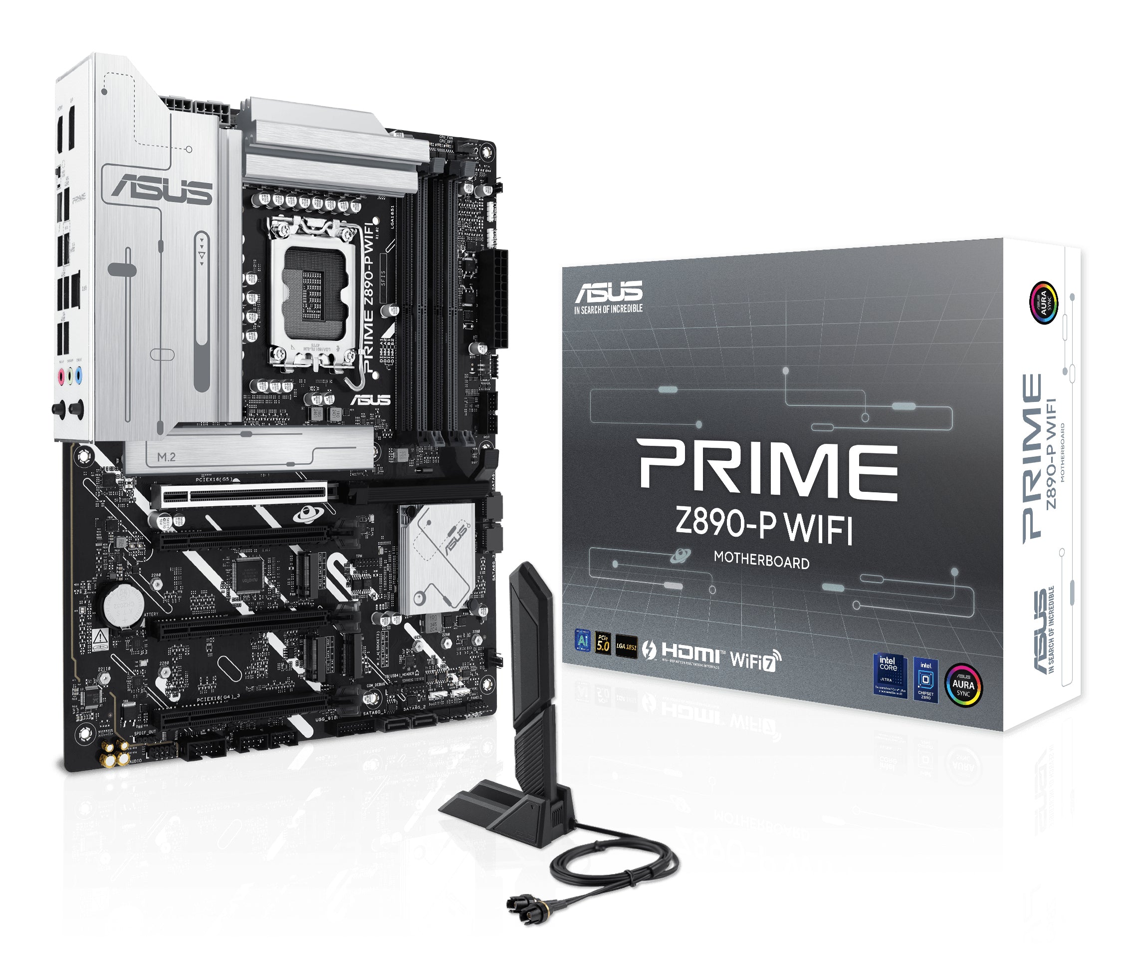 ASUS PRIME Z890-P WIFI Intel Z890 LGA 1851 (Socket V1) ATX (90MB1I70-M0EAY0)