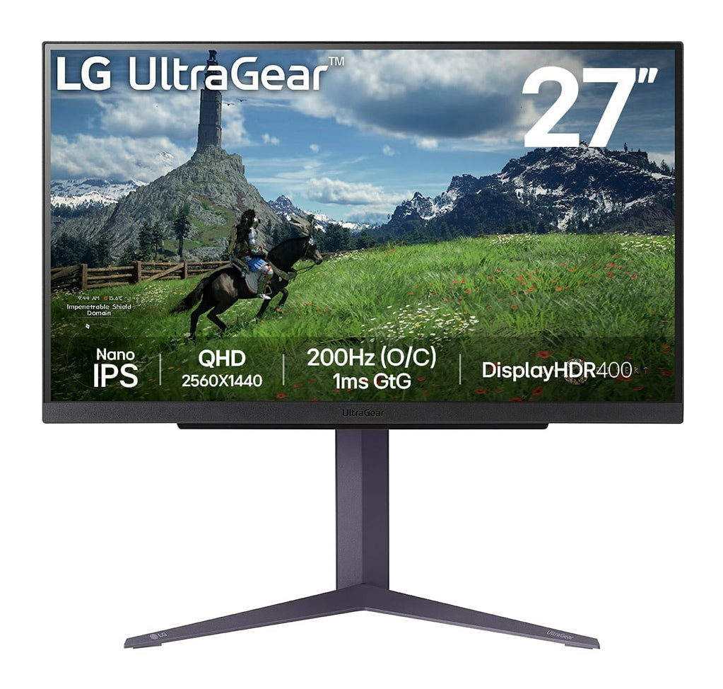 LG 27GS85Q-B computer monitor 68.6 cm (27") 2560 x 1440 pixels Quad HD LCD Black (27GS85Q-B.AEU)