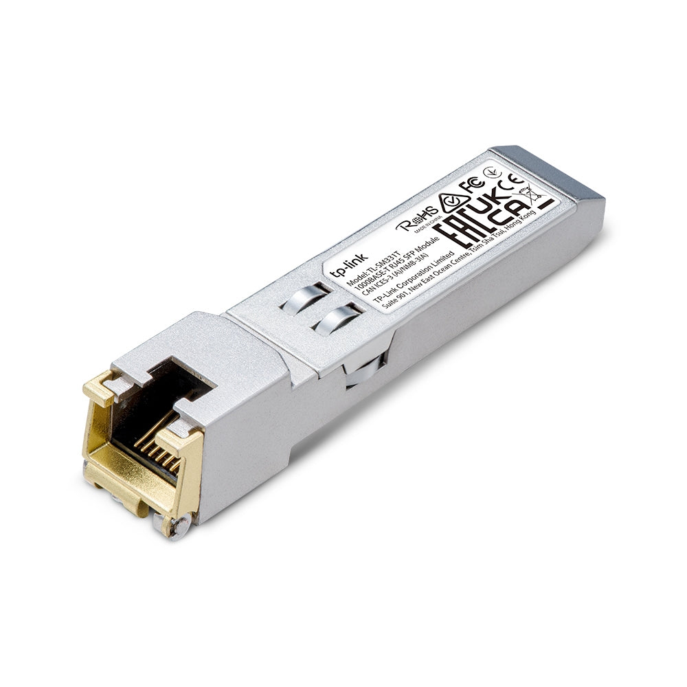 TP-Link 1000BASE-T RJ45 SFP Module (TL-SM331T)